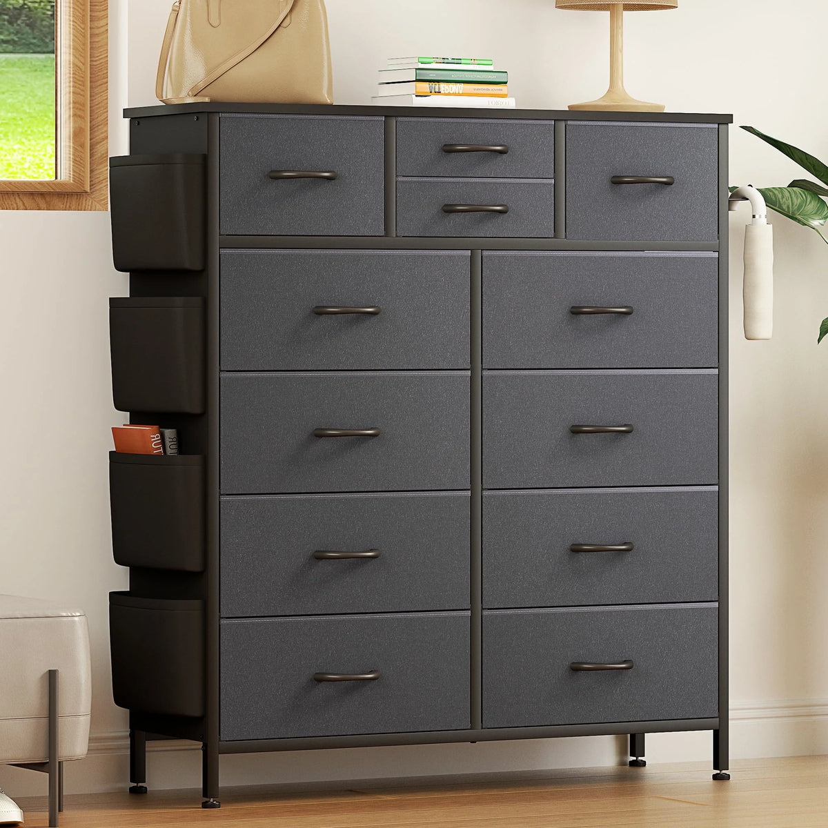 12 Drawer Fabric Dresser B68488