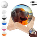 2.7inch Light Up Sphere 3D Crystal Ball with Electronic Display Sound G106296