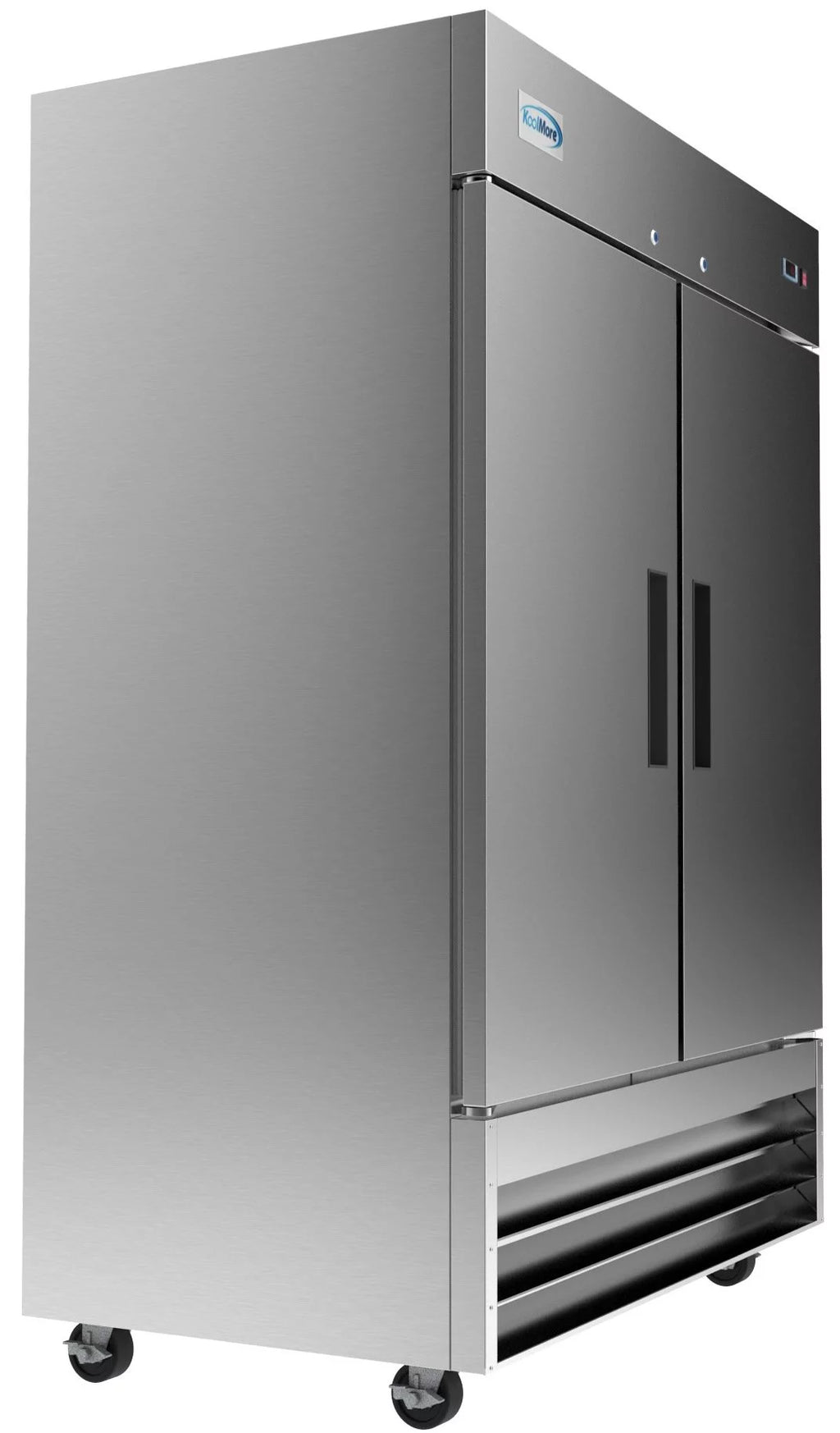 54 in Two Door Stainless Steel Reach-in Refrigerator Cooler T1774