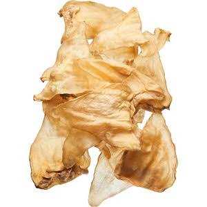 Water Buffalo Ear Chews Dog Treats V1822