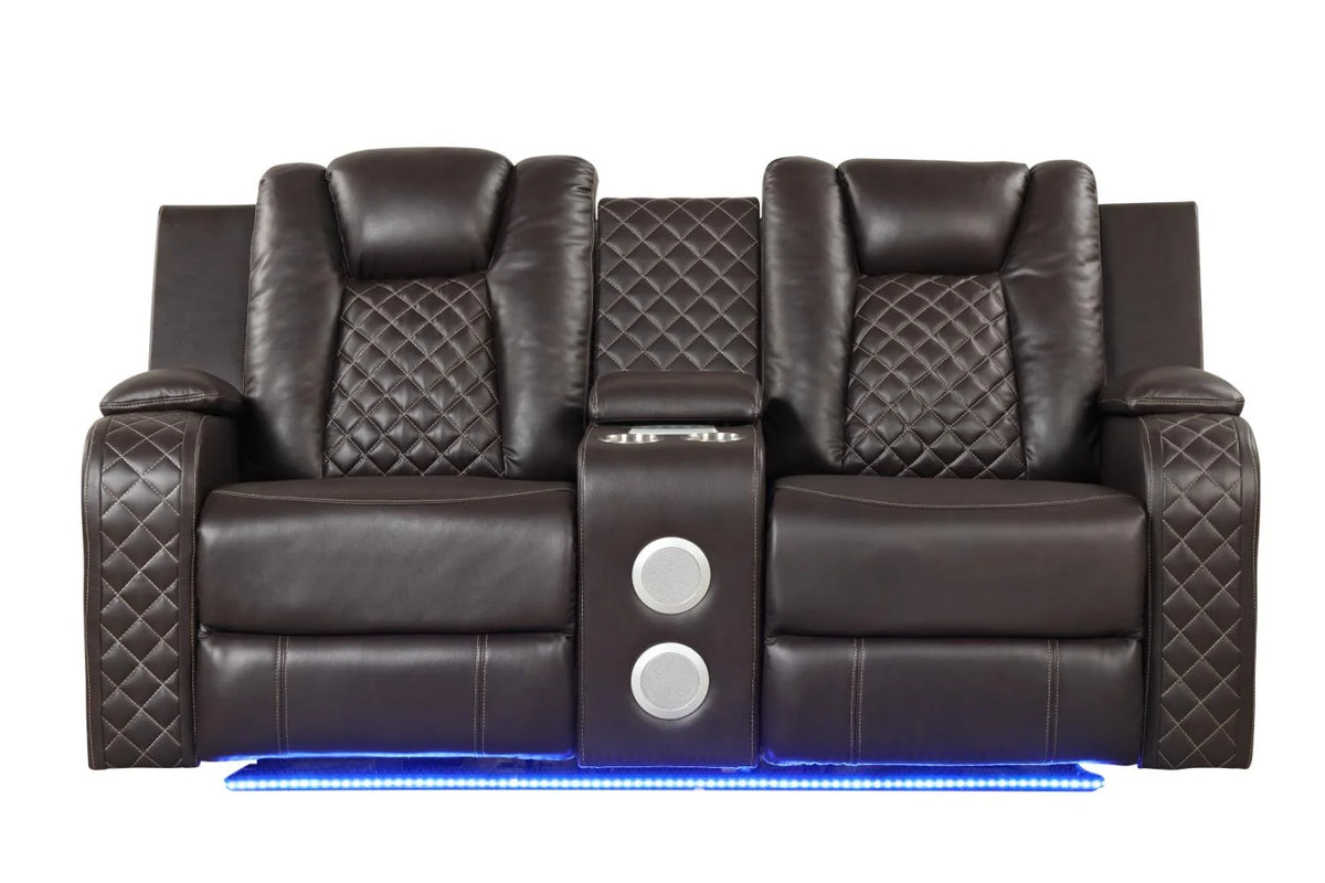 LED Power Reclining Loveseat M988886
