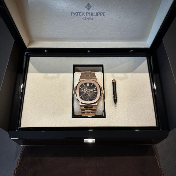 Rose Gold Moon Phase 40mm Watch X152