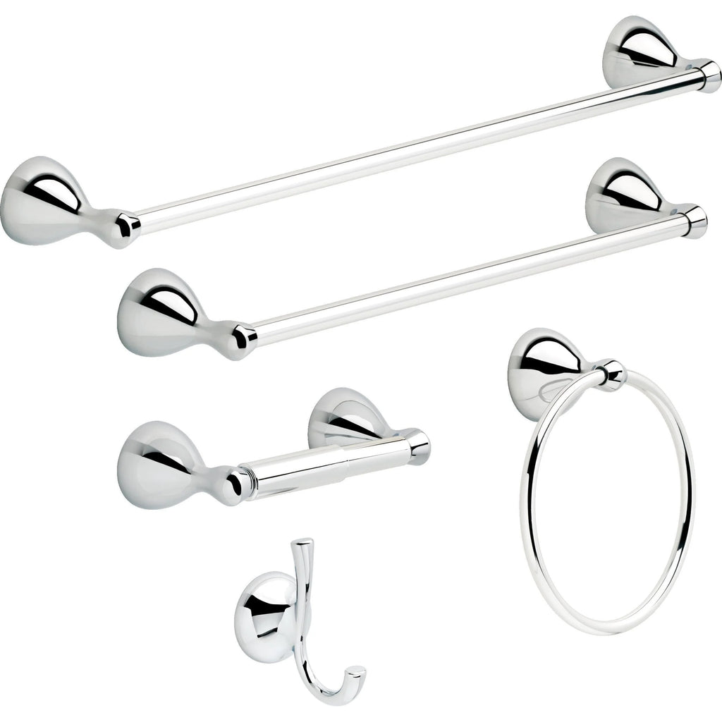 Chrome Silver Towel Bar 24 in. H7175
