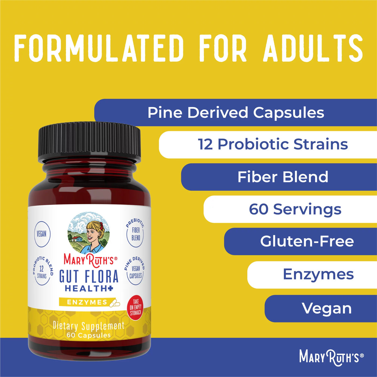 Vegan Non-GMO 60 Count Enzymes H75830