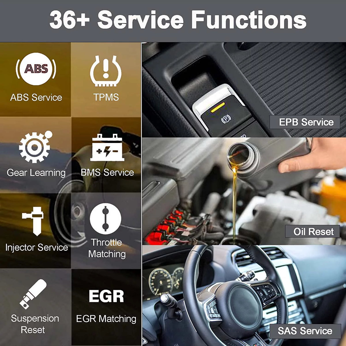 2022 Full System Diagnostic Tool OBD2 Scanner H445352