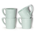 10 oz Porcelain Coffee Cups Set of 4 S74980