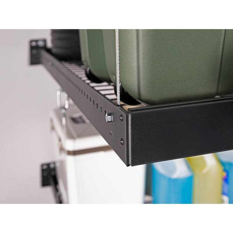 24 in. x 96 in. Steel Garage Wall Shelving in White V5094