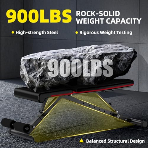 Adjustable Strength Training Weight Bench H212