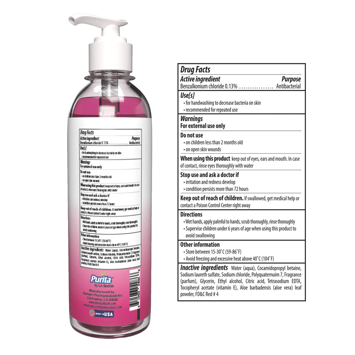 Antibacterial Hand Soap Variety-Pack of 6 L8429
