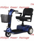 Blue 3-Wheel Full-Sized Scooter I92910