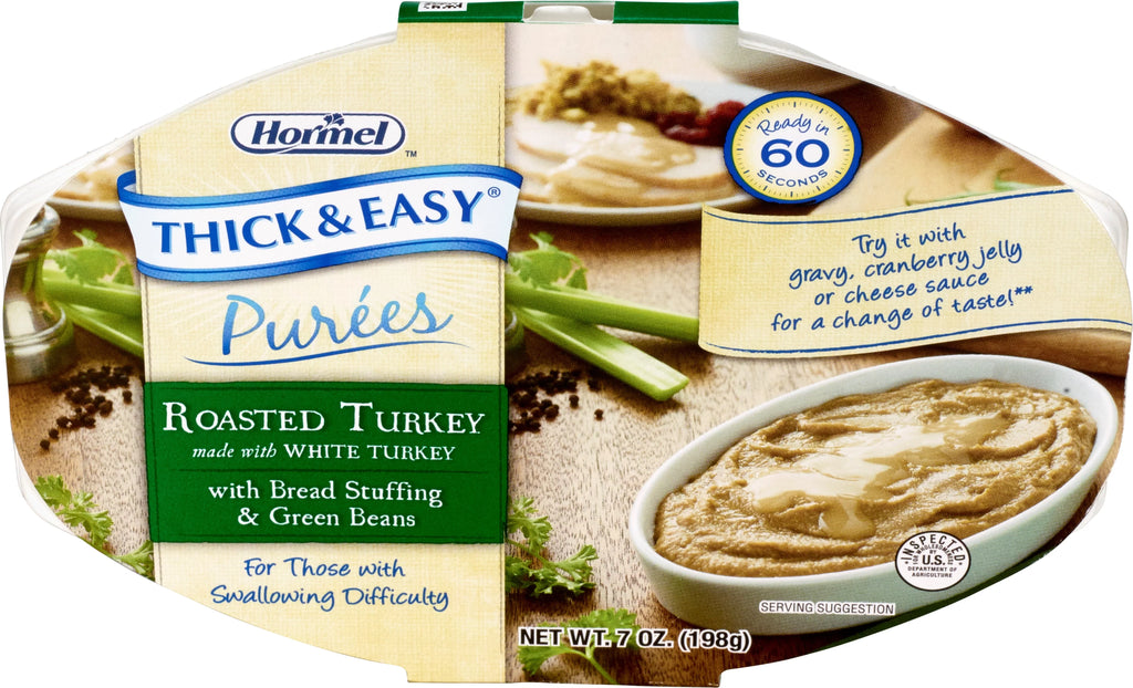 Purees Roasted Turkey with Bread Stuffing & Green Beans 7 oz Pack of 2 L2468