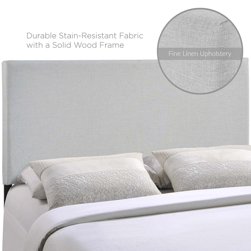 King Upholstered Fabric Headboard V51304
