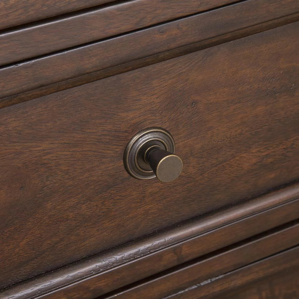 Tobacco Brown Wood 8-drawer Dresser S488950
