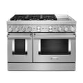 6.3 cu. ft. Smart Double Oven Dual Fuel Range with True Convection in Stainless Steel U818206