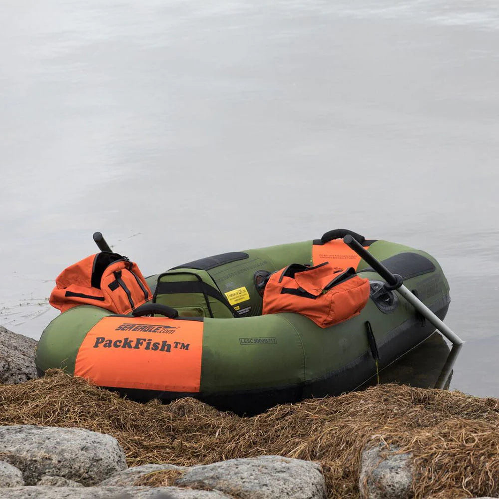 Green Frameless Inflatable Fishing Kayak Y629