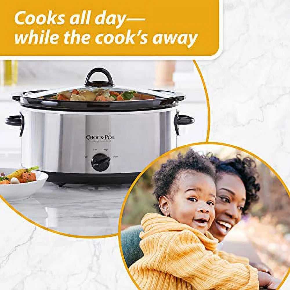7 Quart Oval Manual Slow Cooker R94003