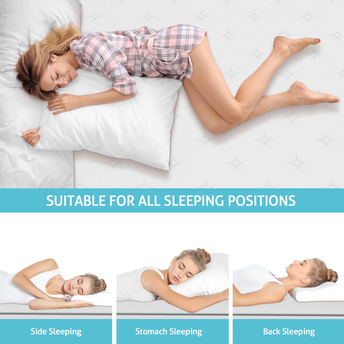 Queen 12 inch Cooling-Gel Memory Foam Innerspring Mattress N19928