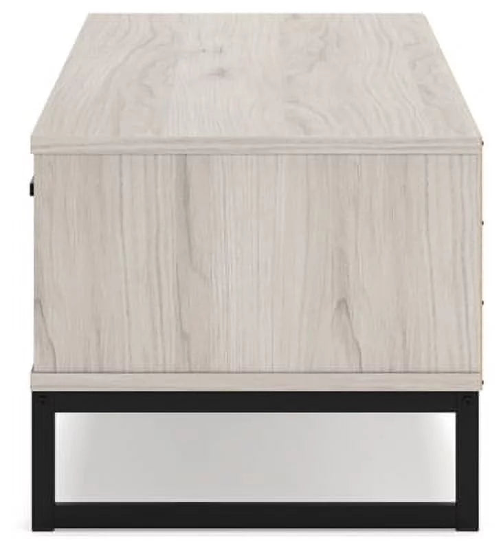 Whitewash Storage Bench O377883