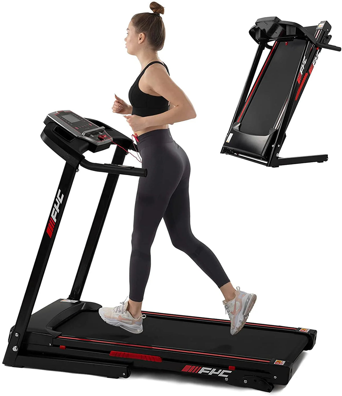 1.5HP Electric Folding Treadmill O558