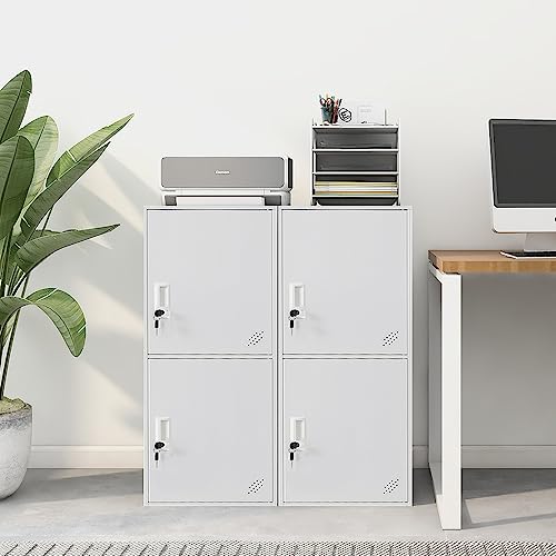 9 Doors Black Steel Lockable Metal Lockers M401