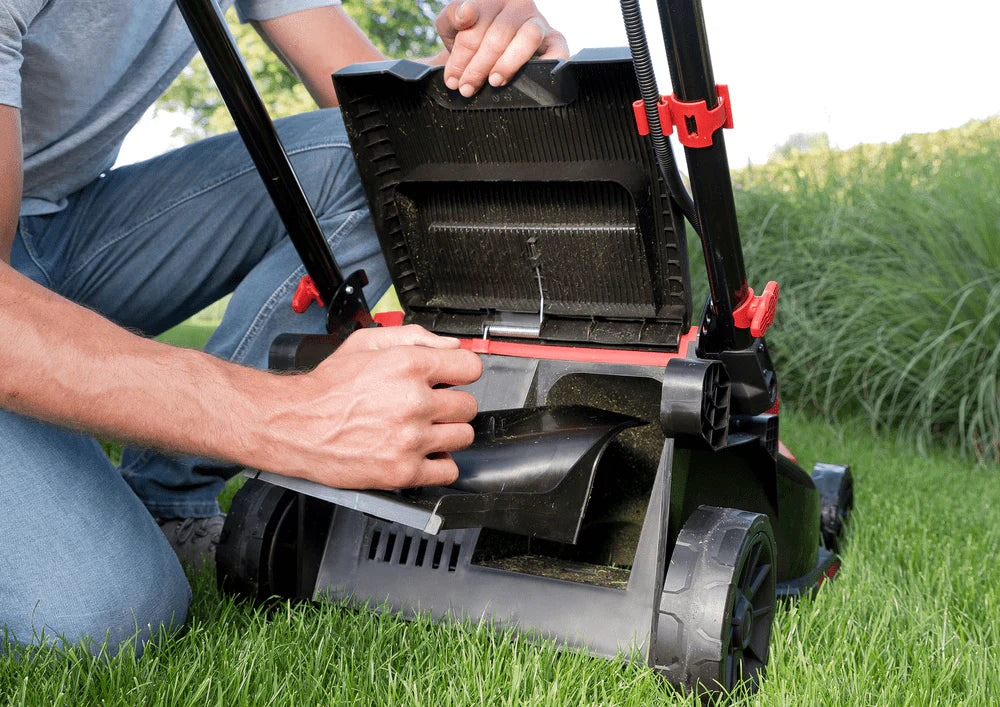 20V Brushless Lawn Mower Kit with Two 4.0 Ah Battery and Dual Port Charger T154036