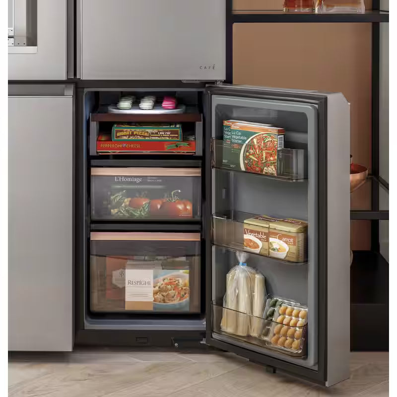 Platinum Glass 4-Door French Door Refrigerator D72127