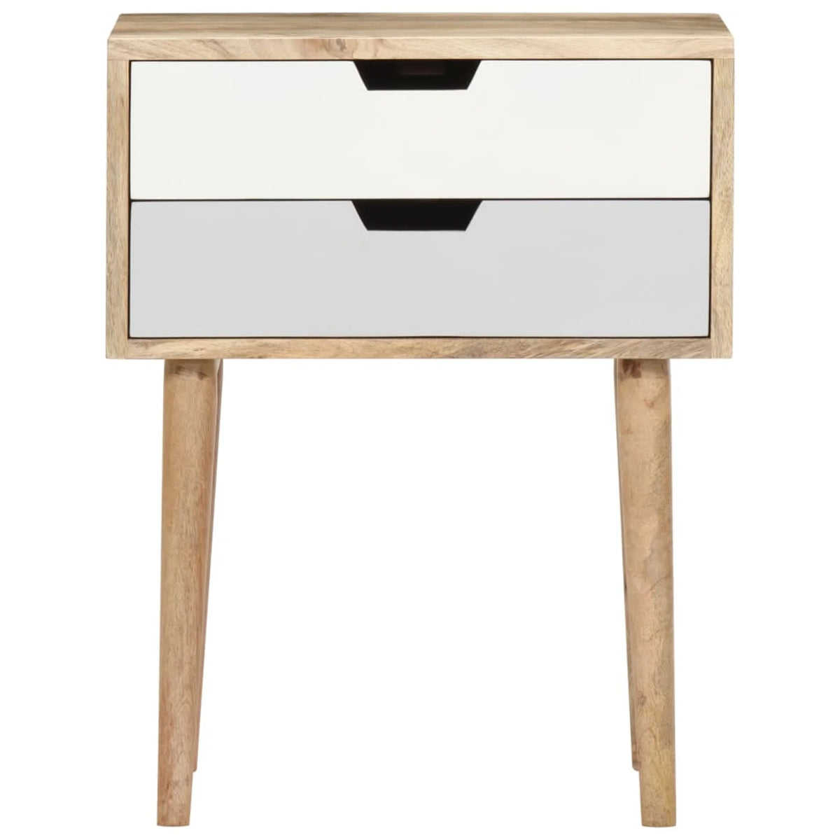 Solid Mango Wood Bedside Cabinet R16481