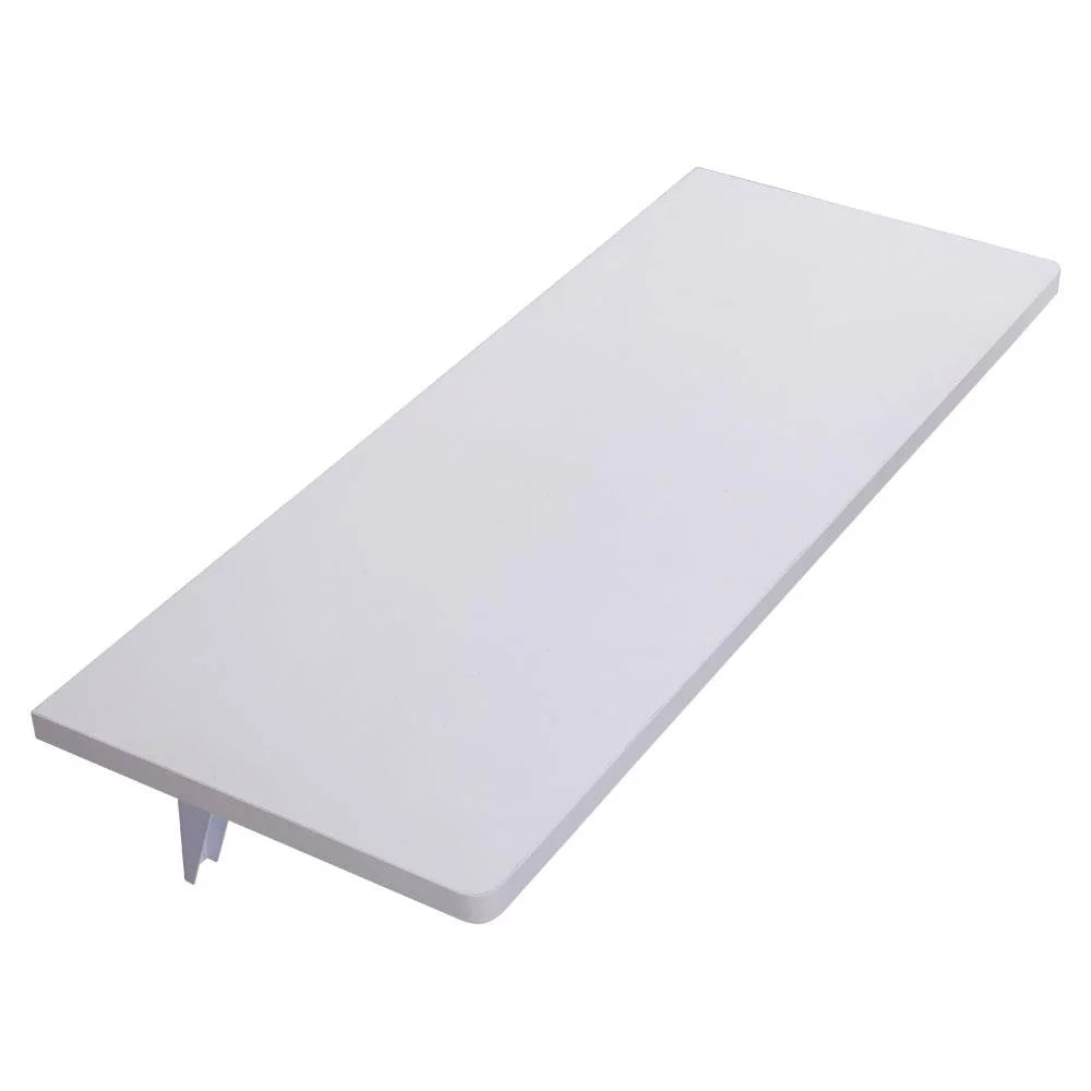 Wall-Mounted Drop-Leaf Folding Table White O181994