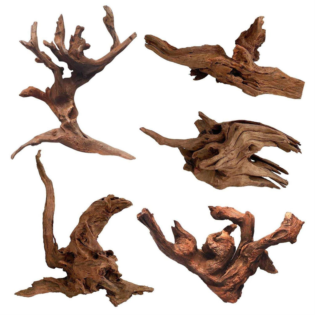 5Pcs Natural Aquarium Driftwood Branches C3251