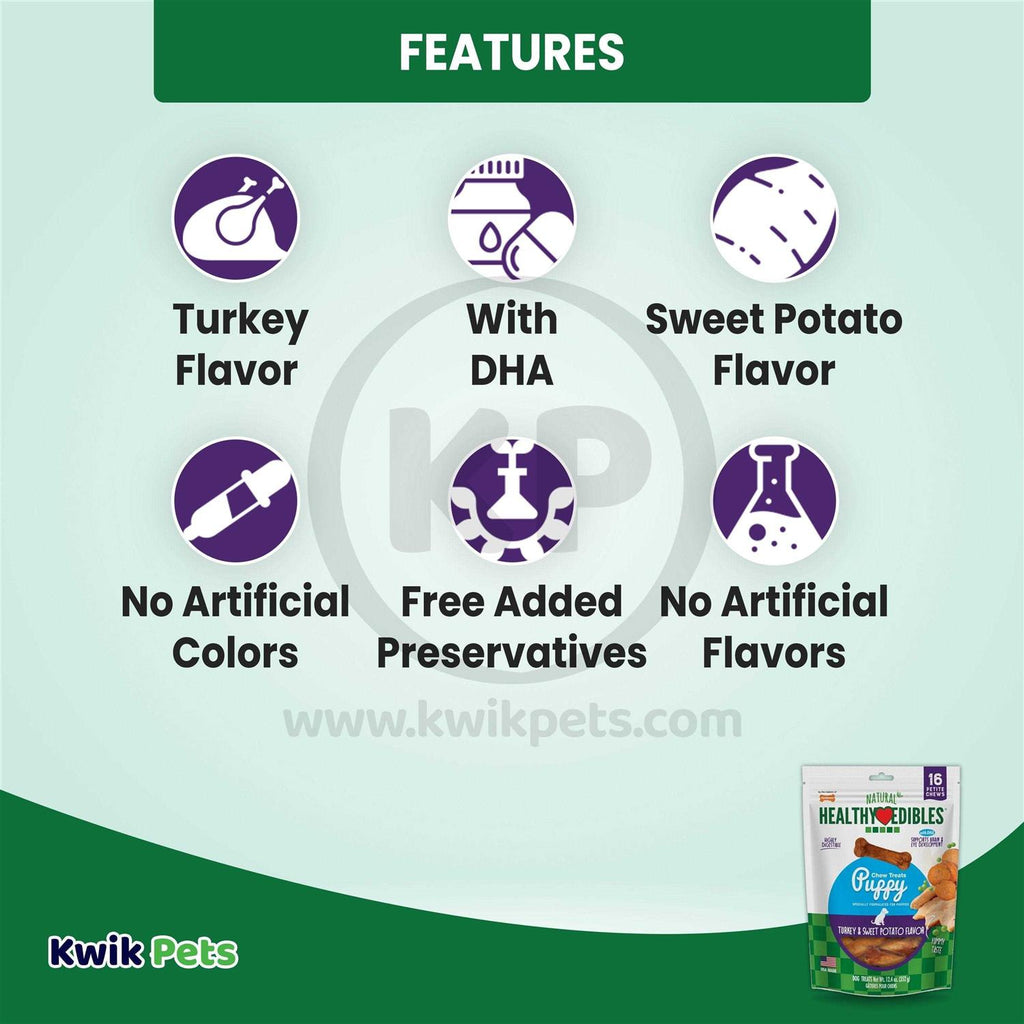 Turkey Sweet Potato Puppy Chew Treats C859265