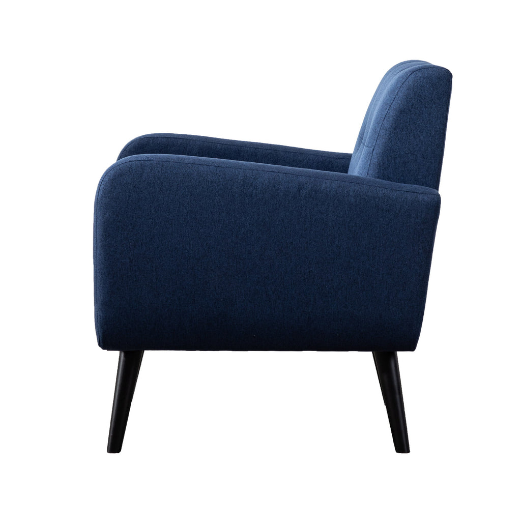 Blue Upholstered Accent Armchair P634