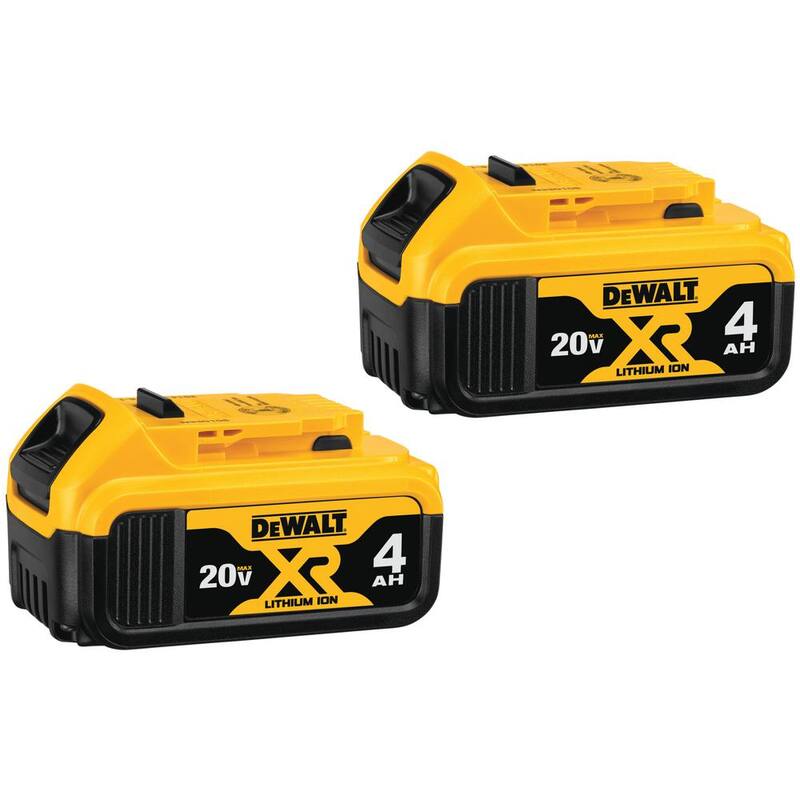 20V MAX XR Lithium-Ion 4.0Ah Battery Pack 2 Pack M96025