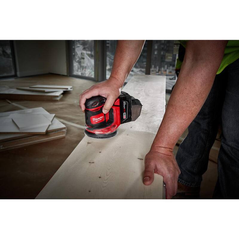 18V Cordless 5 in. Random Orbit Sander with 2.0 Ah Battery F283