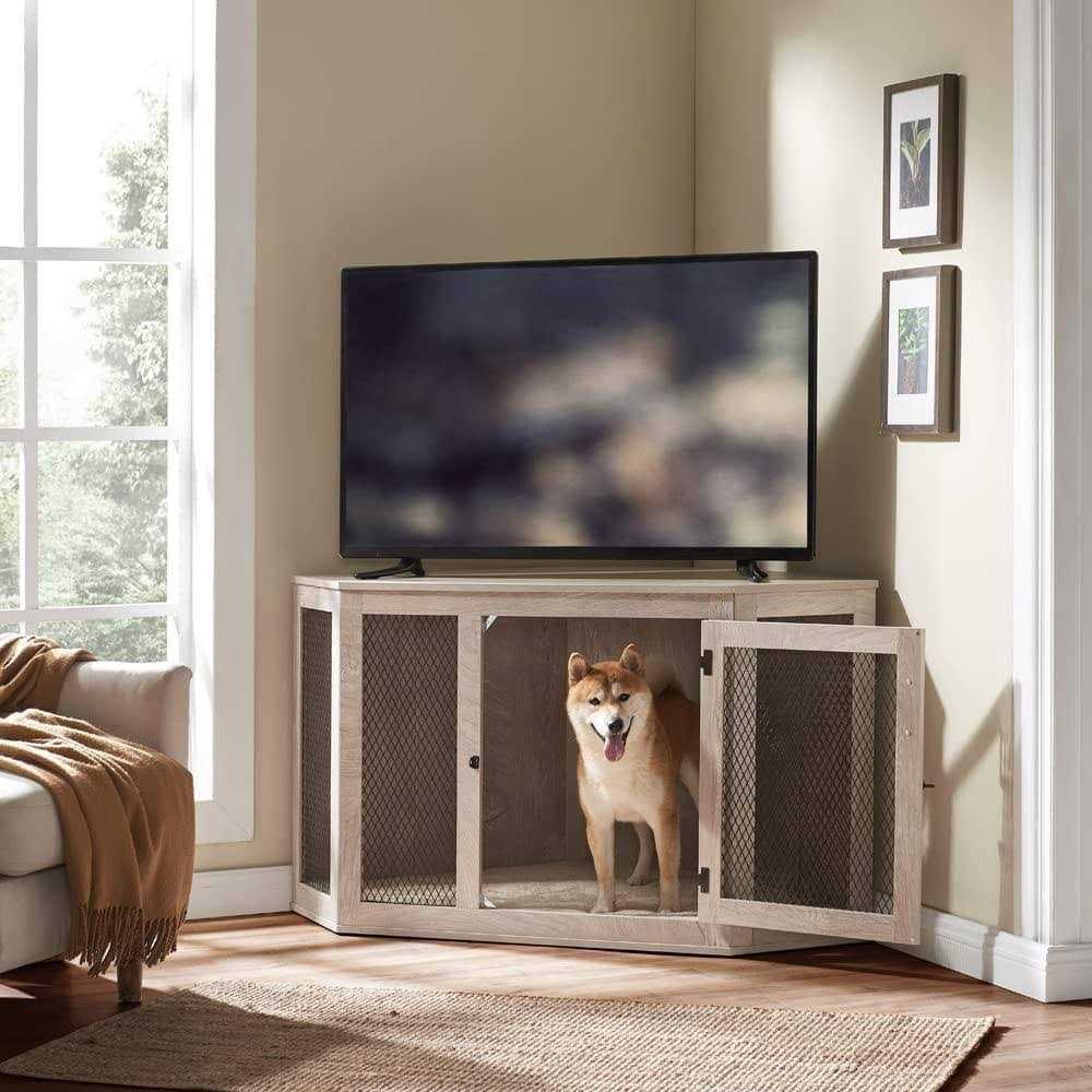 Corner Dog Crate K12839