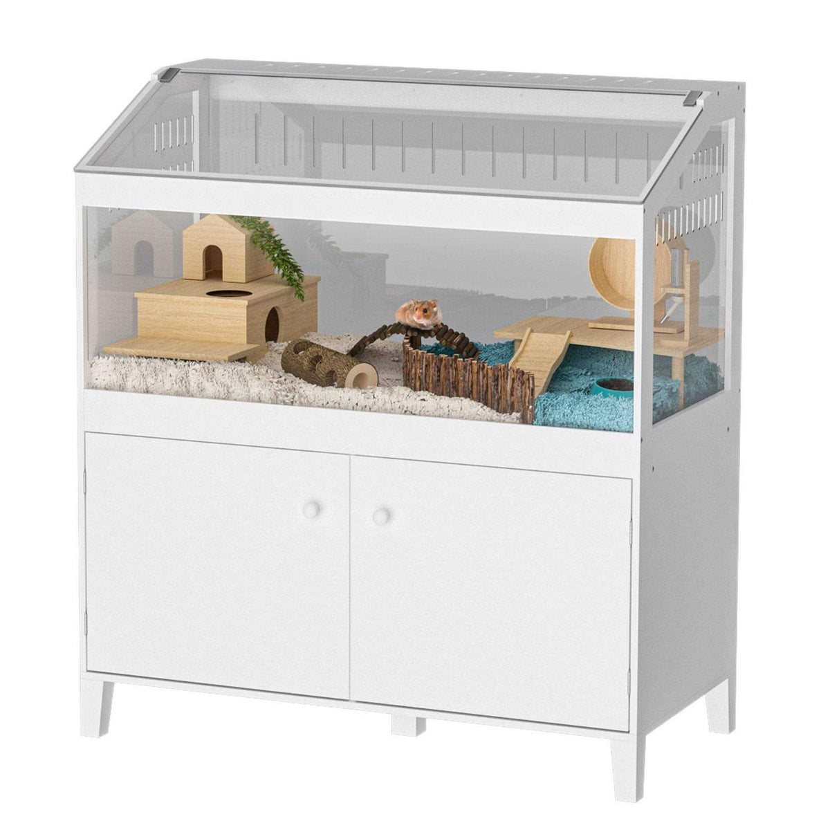 Hamster Cage with Storage Cabinet H7550