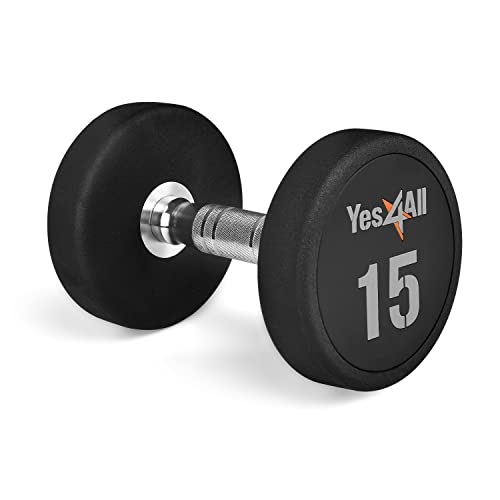 Urethane Dumbbell with Anti-Slip Knurled Handle N500289