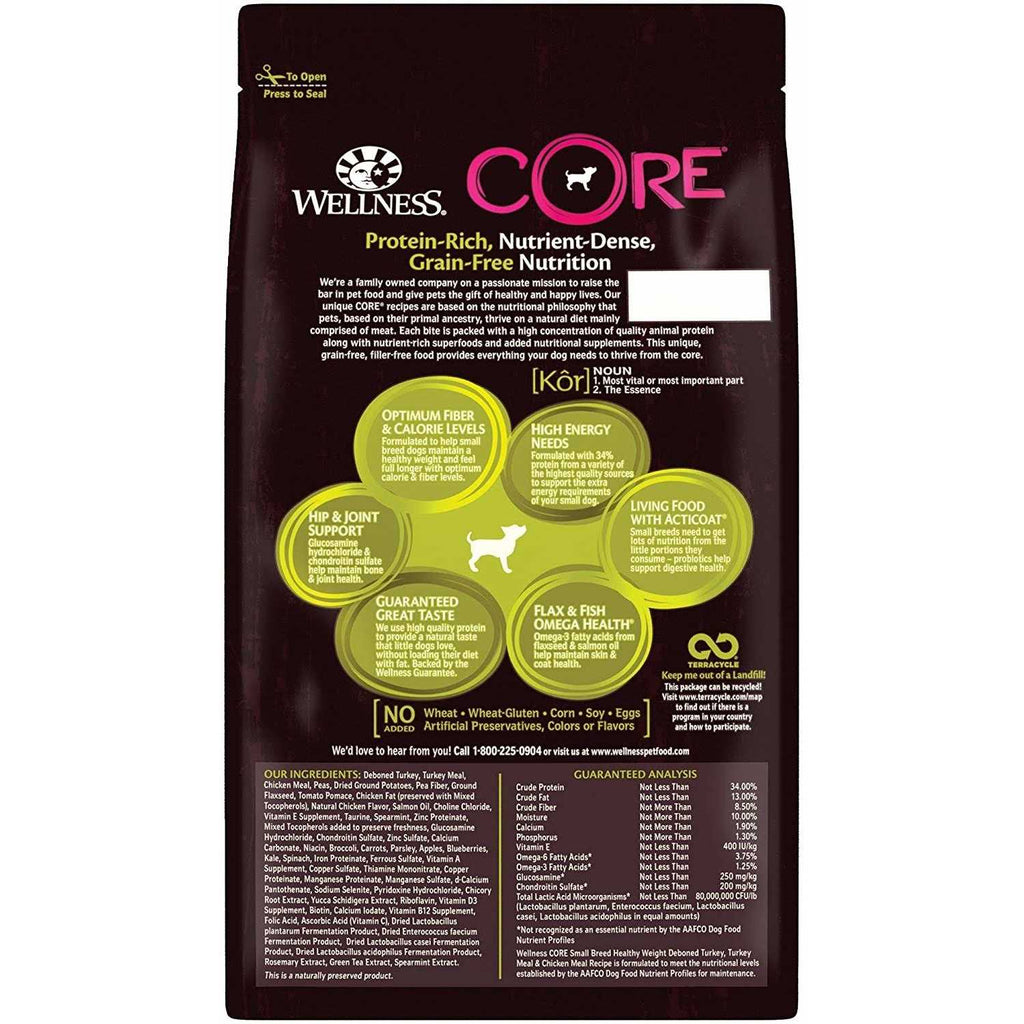 Grain Free Dry Dog Food Small Breed Healthy Weight L45231