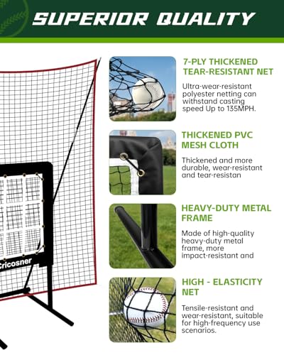 9 Hole Pitching Net with Strike Zone X485954