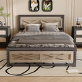 Twin Size Platform Bed Frame with Headboard I10172