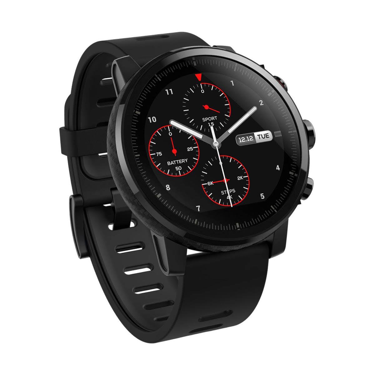 Black Multisport GPS Smartwatch N35049