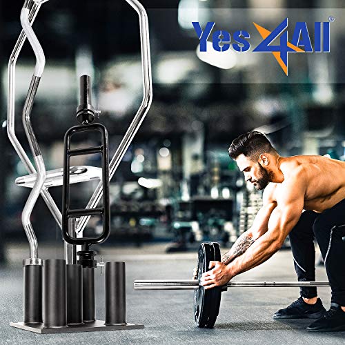 Vertical Storage Rack, Home Gym Organizer, Barbell & Dumbbell Rack A243880