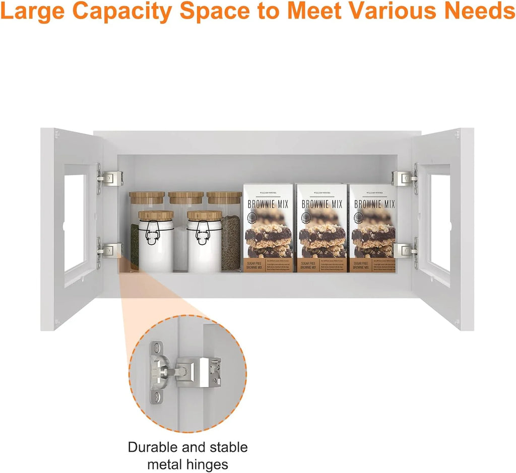 Wall-Mounted Medicine Cabinets with Soft-Close Doors F373695