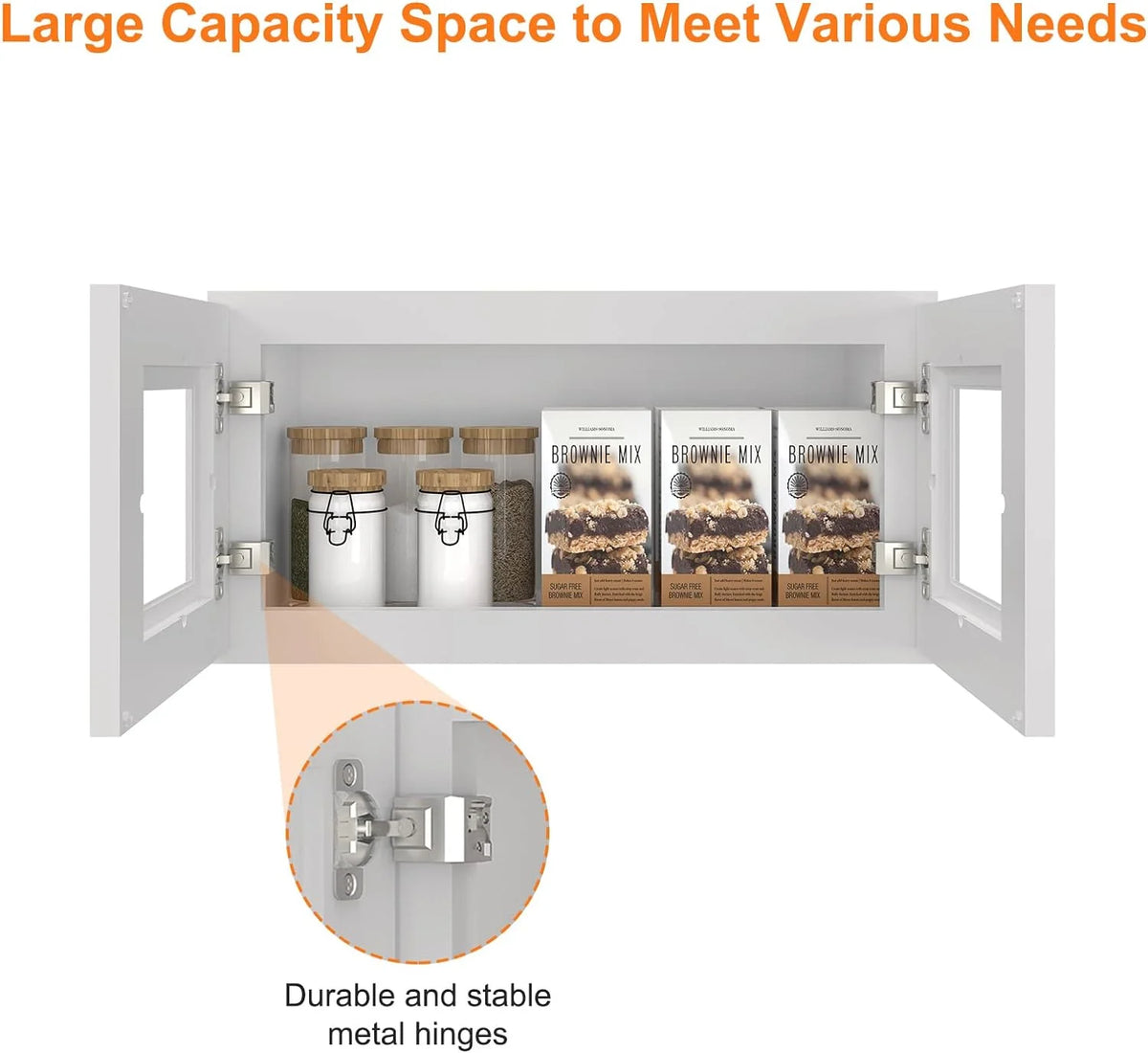 Wall-Mounted Medicine Cabinets with Soft-Close Doors F373695