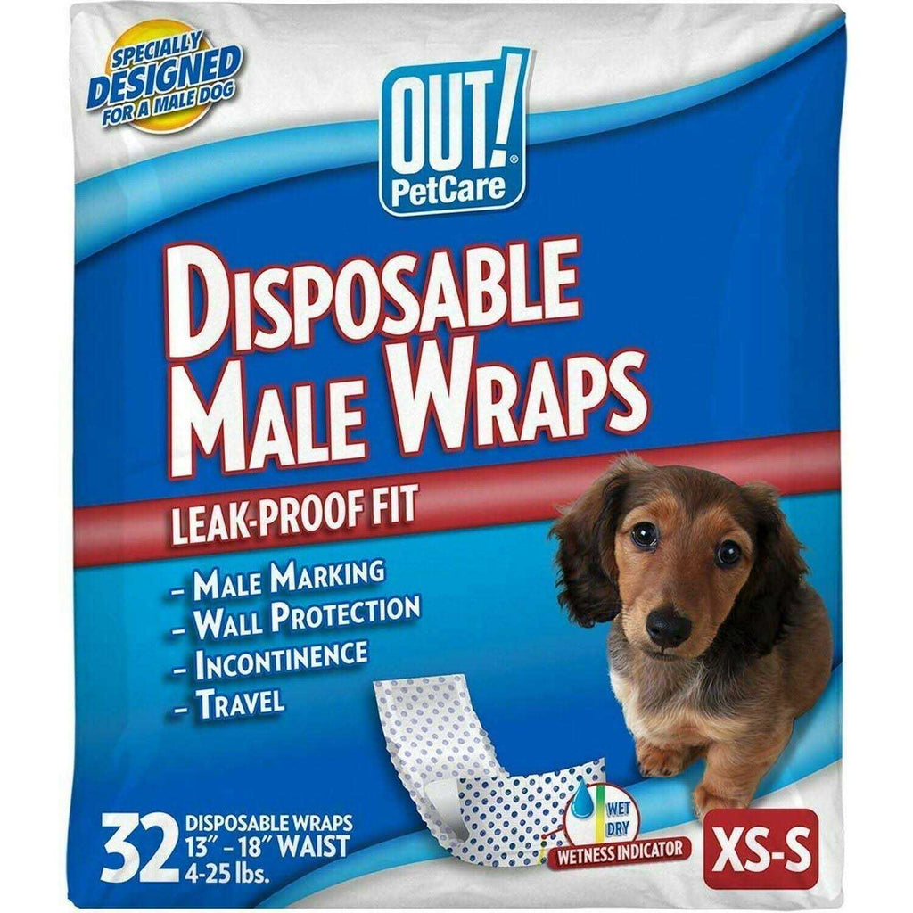 Disposable Male Dog Diapers with Leak Proof Fit B7443