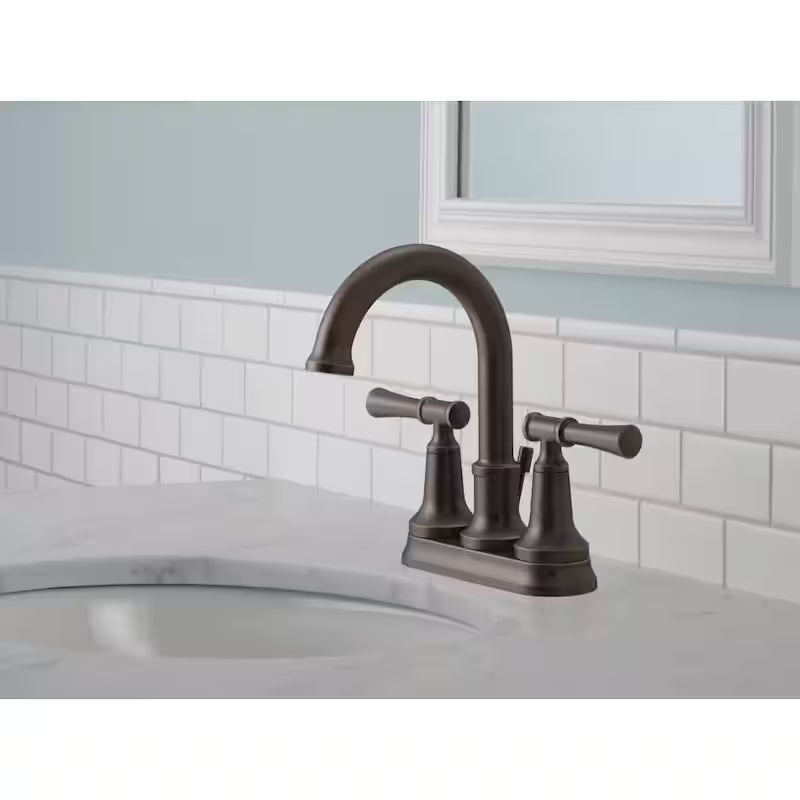 2-Handle Bathroom Faucet in Venetian Bronze Q115
