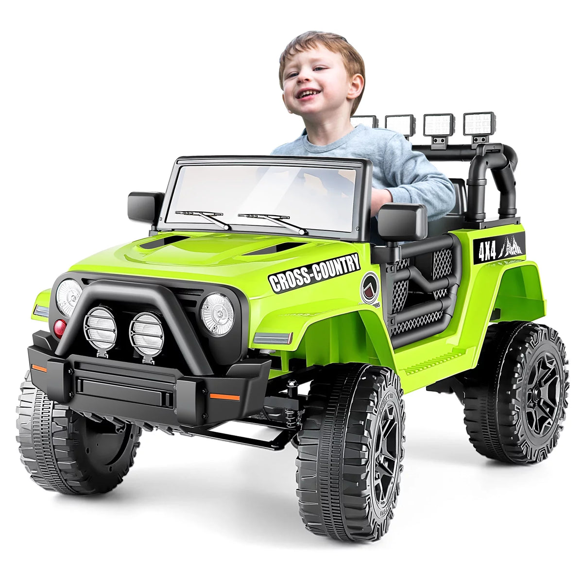 12V Green Kids Ride On Truck with Remote Control R265