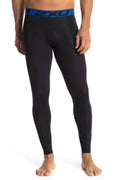 Black Lapis Blue Compression Tights X290